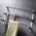 Sprinkle Stainless Steel 15.7 Inch Updated Version with Wall Mount & Nail Free Installation Multilayer Towel Bars Mirror Polished Finish Towel Rack - B0114KTBV8